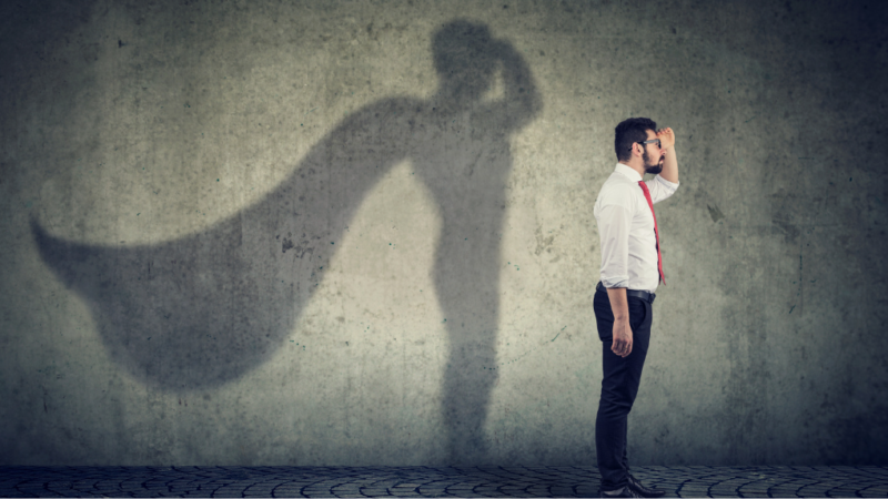 Ser um líder é ser um super-herói